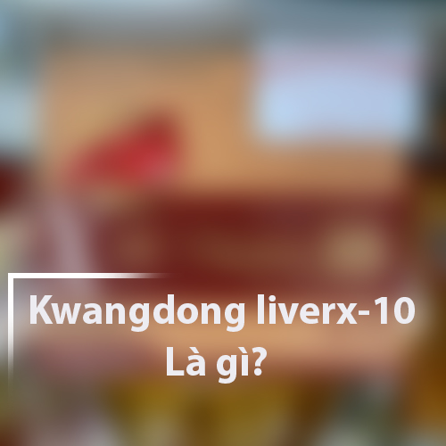Kwangdong liverx 10 3